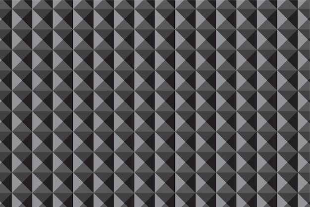 Pattern with geometric elements in gray tones gradient abstract background