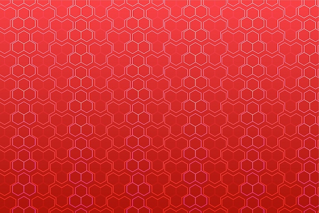 Pattern with geometric elements in red tones gradient abstract background