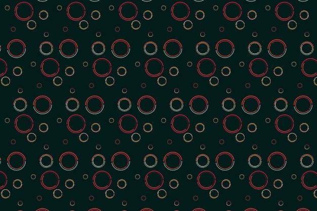 Pattern with geometric elements in retro tones gradient abstract background