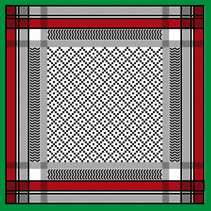 Vektör pattern with red and white stripes