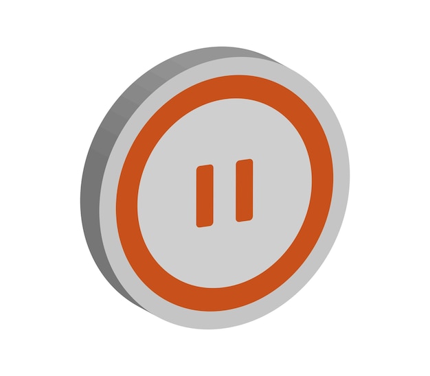 Pausknapp