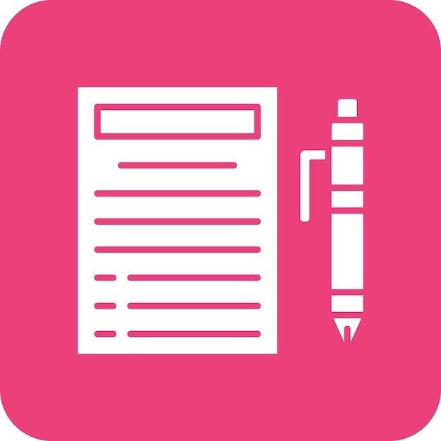 Pen and Paper Icon