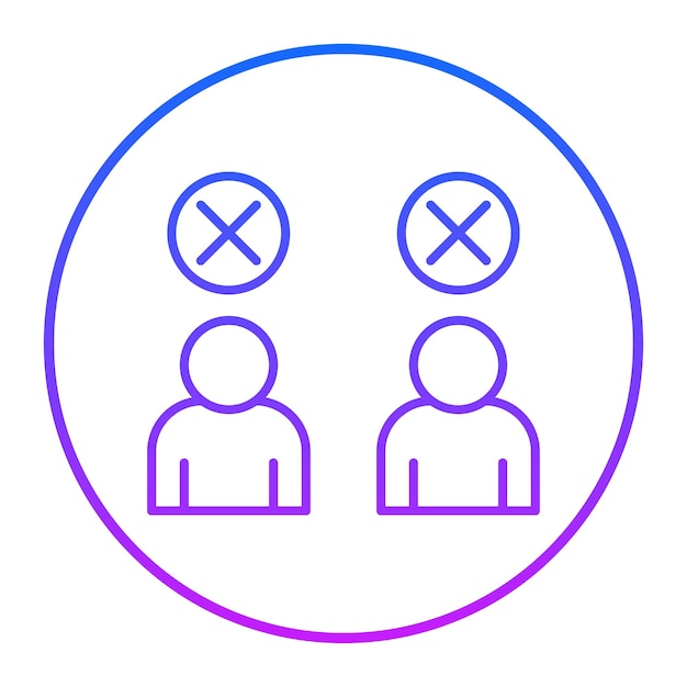 People Disagree Vector Illustration