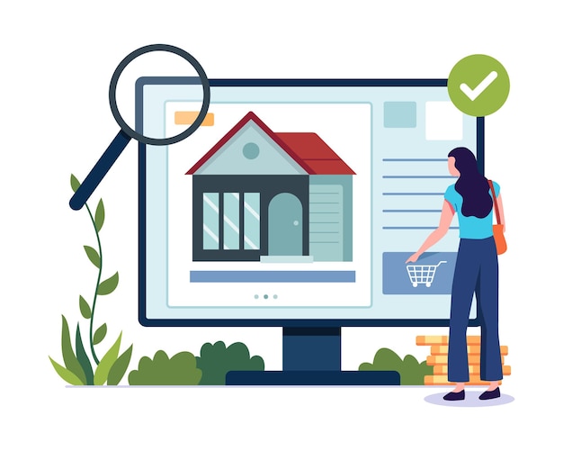 People looking for property in the online market