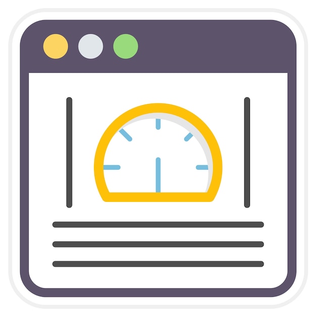 Performance icon vector image Can be used for Productivity