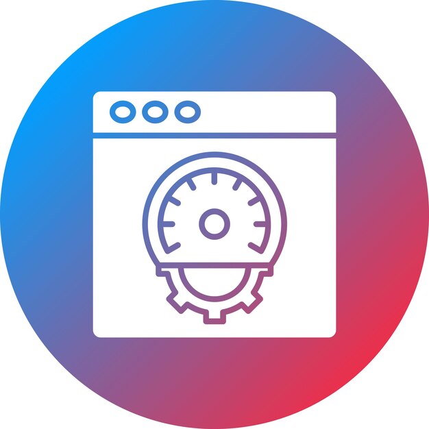 performance icon vector image can be used for user experience