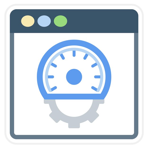 Performance icon vector image Can be used for User Experience