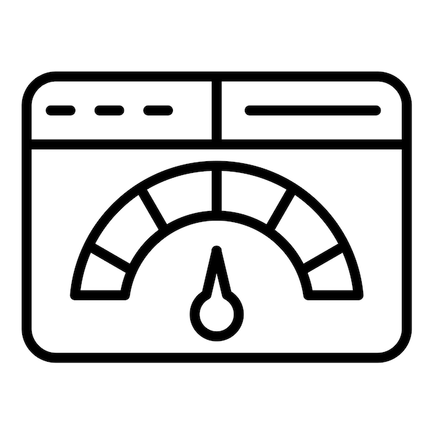 Performance Testing Vector Illustration Style