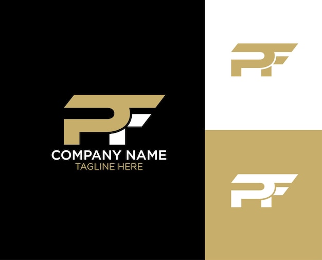 PF letter logo