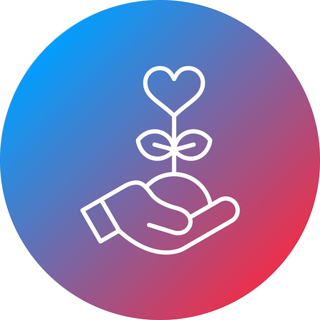Philanthropy icon vector image Can be used for Donations