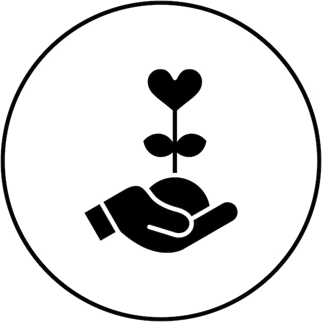 Philanthropy icon vector image Can be used for Donations