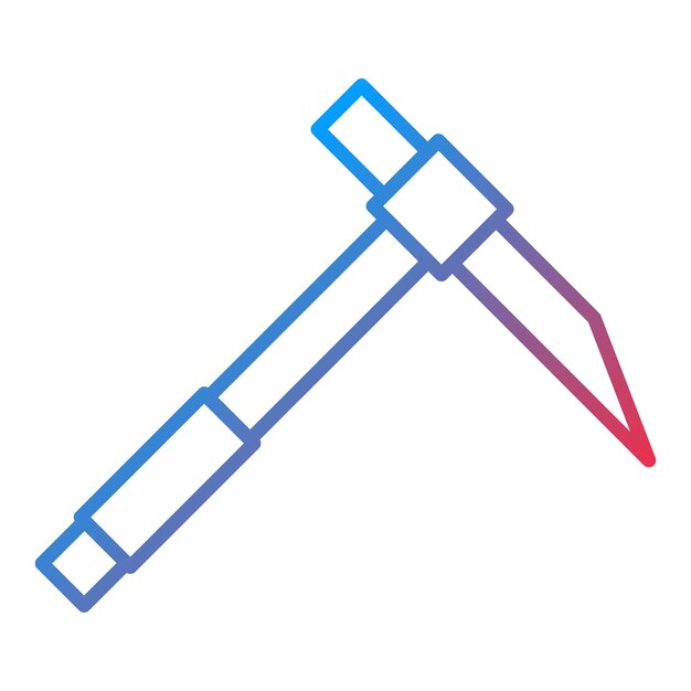 Pickaxe icon vector image Can be used for Wild West