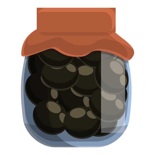 Pickled product icon Cartoon of pickled product vector icon for web design isolated on white background