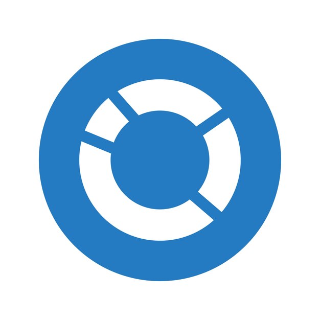 Pie Chart Vector Icon