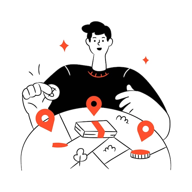 Pin Financial location