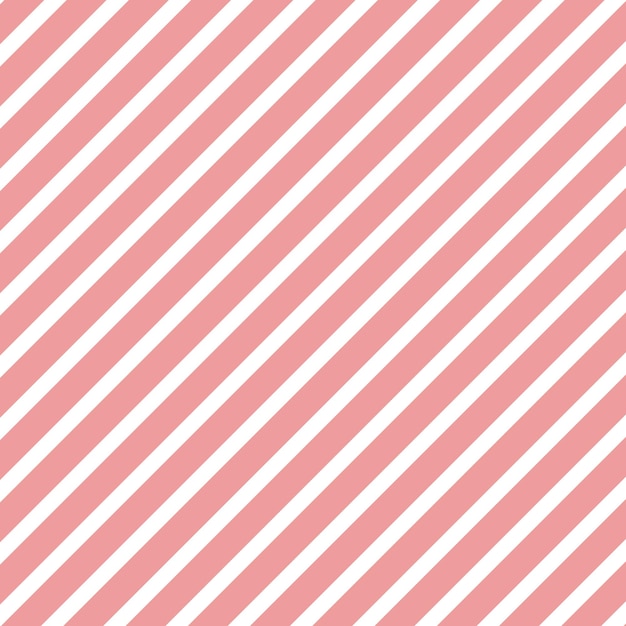 Pink and White Diagonal Striped Background