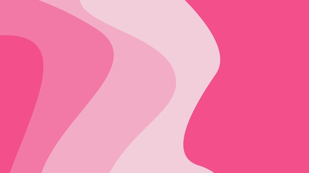 Pink background with a wavy pattern vector