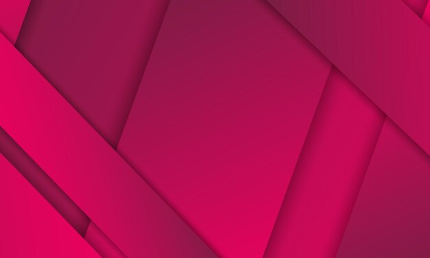 Pink geometric vector background with lines and glow in vibrant colors