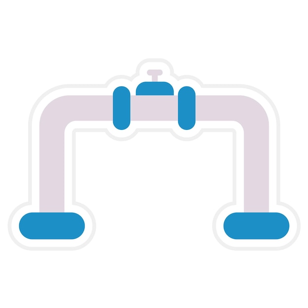 pipeline vector icon can be used for industrial process iconset