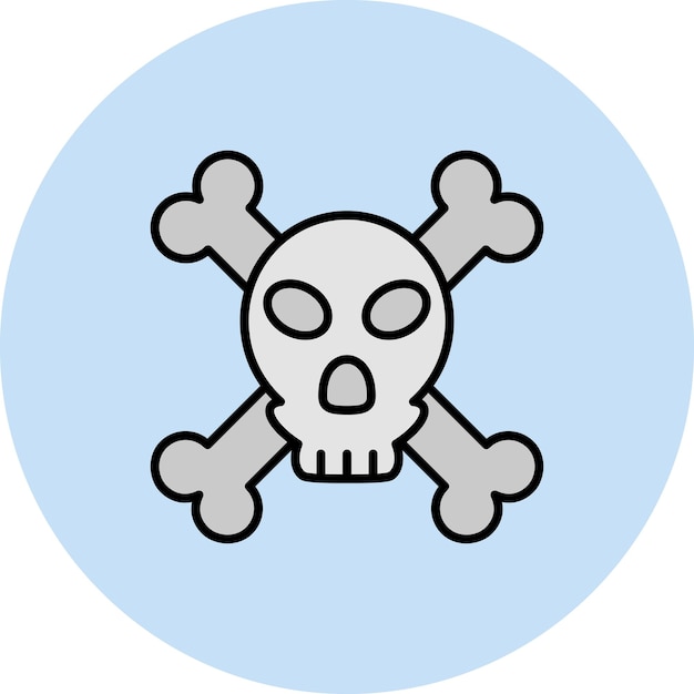 Pirate Danger icon vector image Can be used for Pirate