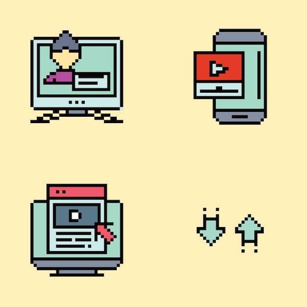 pixel art vintage æstetik retro sprite design