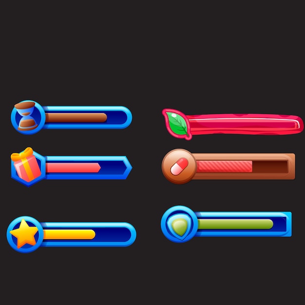 Pixel game icon Retro video games element arcade UI button digital console 8bit interface pixel