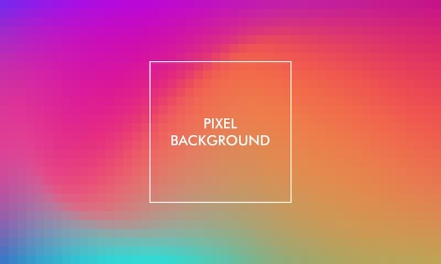 pixel gradient texture abstract background with colorful color