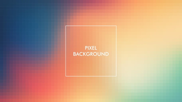 Pixelated Abstract Background with Digital Texture for Modern Design and Creative Projects