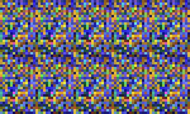 pixelated colorful vibrant geometric grid modern abstract pixel noise vector texture tile seamless