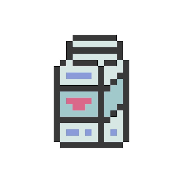 Pixelated milk