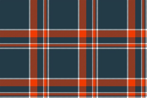 plaid background check seamless pattern in blue vector fabric texture for textile print wrapping paper gift card wallpaper flat design