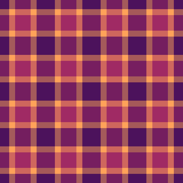 Plaid check fabric of vector background pattern with a texture tartan seamless textile