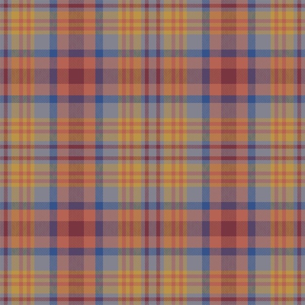plaid seamless pattern check fabric texture vector textile print design