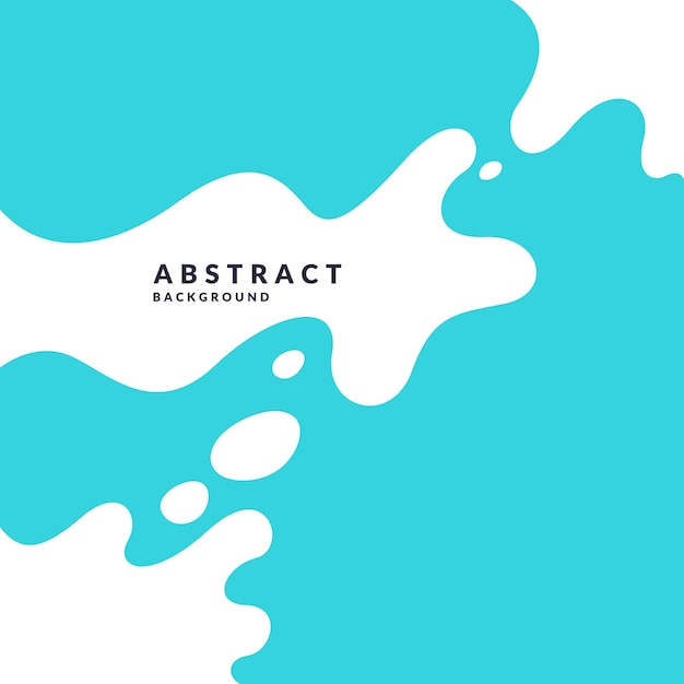 Plakat med dynamiske bølger. Vektorillustration i minimalistisk stil. Abstrakt baggrund.