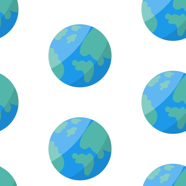 Planet earth space sky astronomy pattern vector