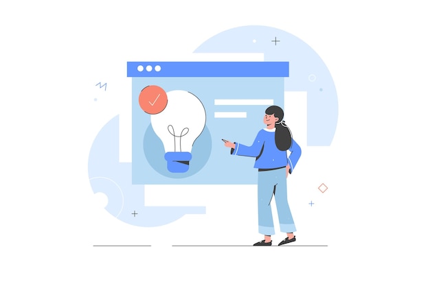 planning prototyping testing startup ideas analyzing marketing data strategy lightbulb startup