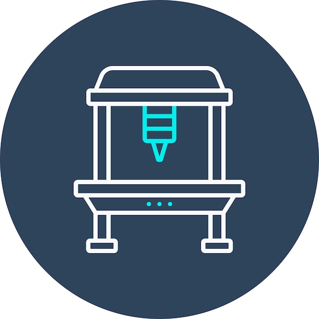 Plasma Laser vector icon Can be used for Industrial Process iconset