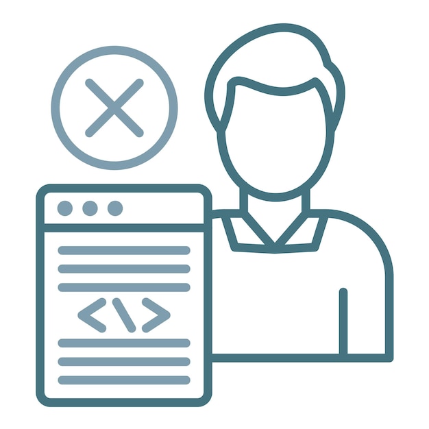 Platt illustration, ingen programmeringserfarenhet