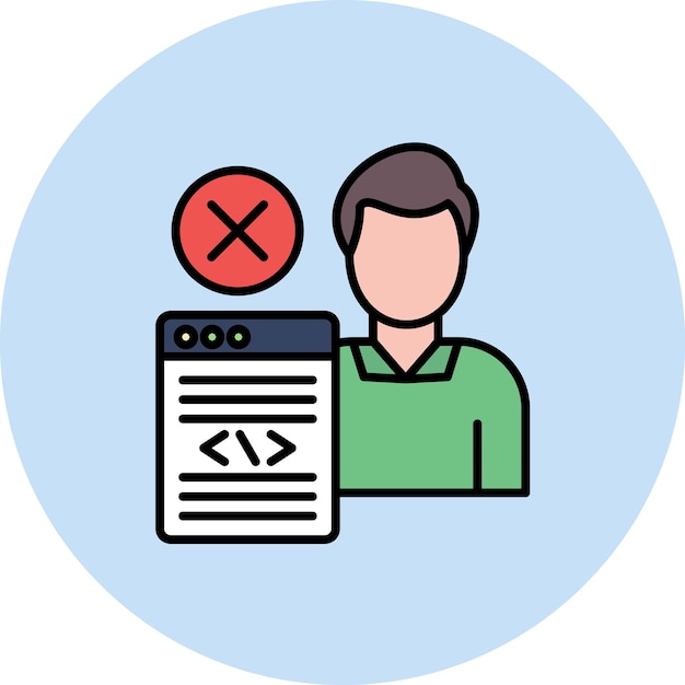 Platt illustration, ingen programmeringserfarenhet