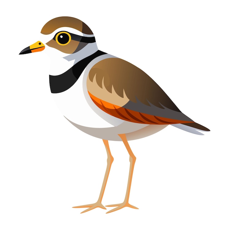 Vektör plover bird vector