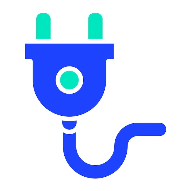 Plug Vector Icon Design Illustration