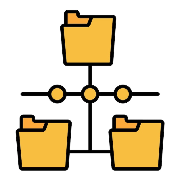 Plurality of Sources Flat Illustration