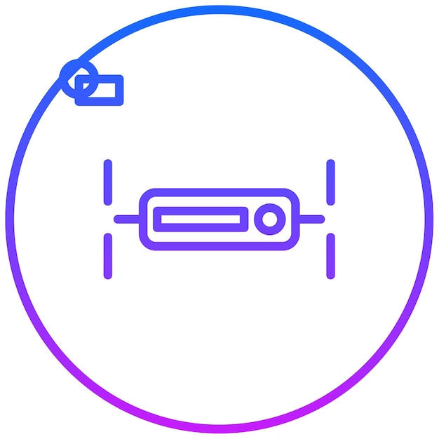 Plurality of Sources Vector Illustration