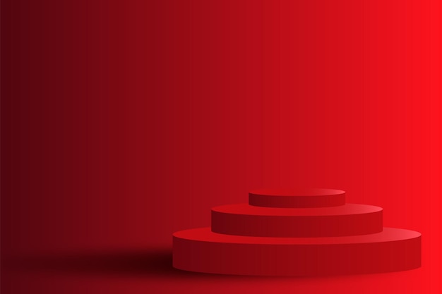 Podium 3D background vector 567410