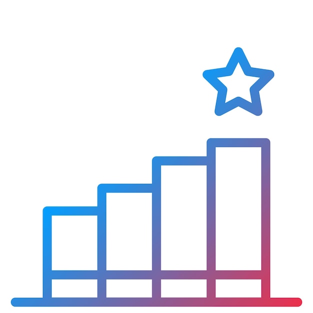 Podium icon vector image Can be used for Archery