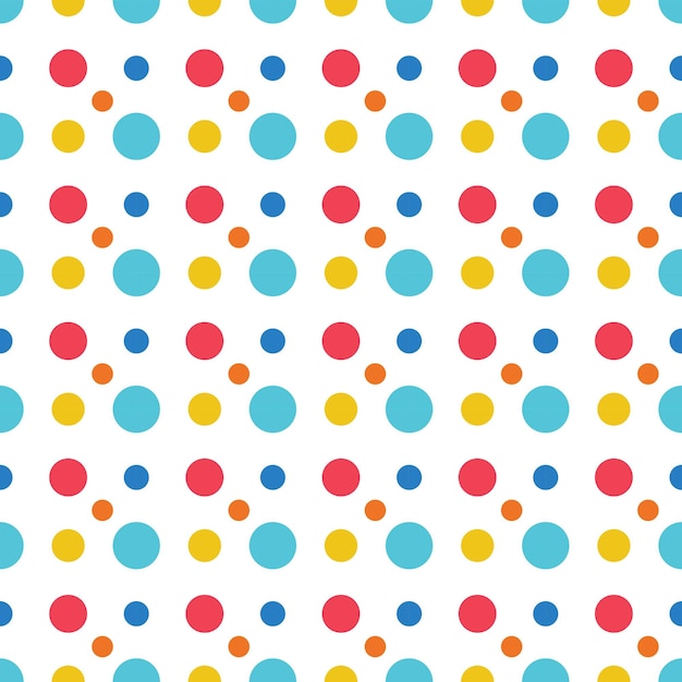 Polka dot pattern background