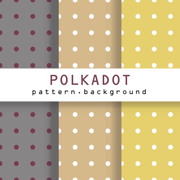 Polkadot Pattern Set