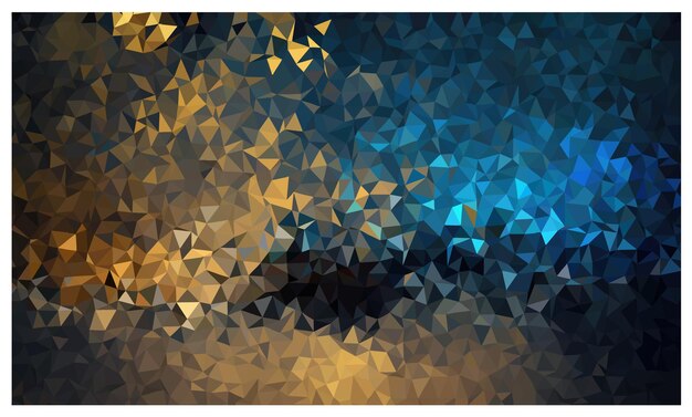 Polygon gradient Colorfu abstract background