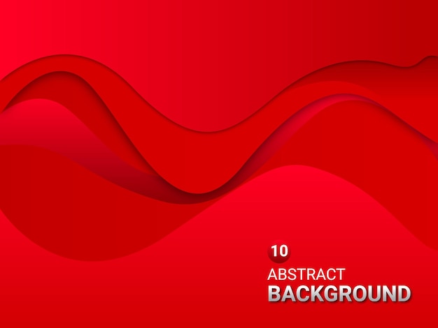 Polygon special red background