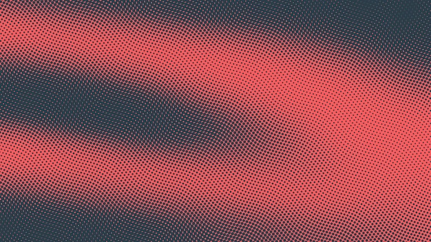 Popart Dots Dynamic Halftone Pattern Vector Texture Red Blue Abstract Background